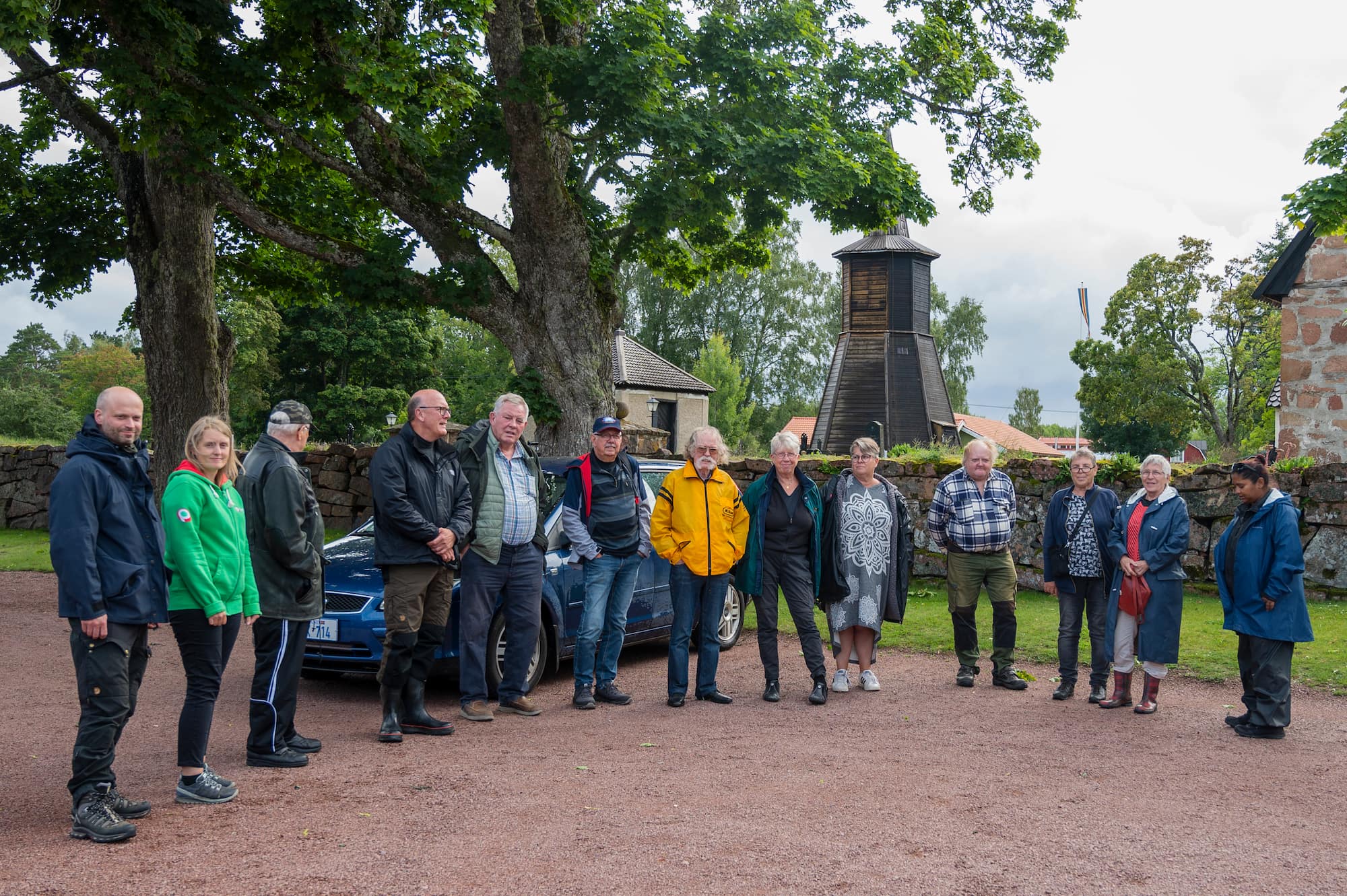 Obscuramedlemmar på utflykt